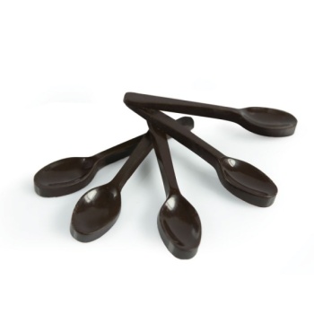 Dark chocolate teaspoons box 6 pcs