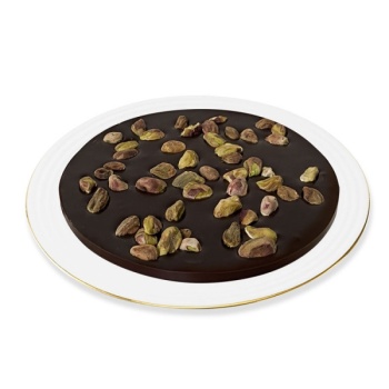 Dark chocolate cake and Pistachios