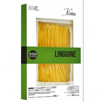 long egg italian pasta "linguine"