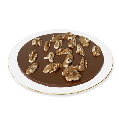 Milk and walnut cake